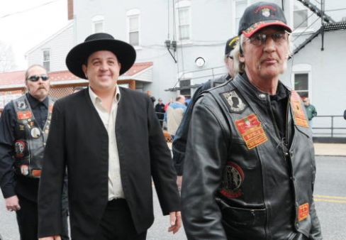 Lebanon Levi Escorted to Appearance by Bikers